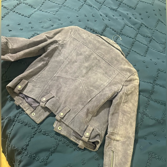 Blank NYC Purple Suede Twilight jacket - Picture 8 of 12